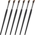 thumbnail image 5 of Angled Eyeliner Brush for Eye Makeup with Artificial Fiber Bristles and Comfortable Wood Handle, 5 of 5