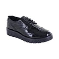 thumbnail image 1 of Zapato Escolar Coqueta para niña en charol negro Florence con agujeta, 1 of 4