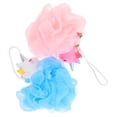 thumbnail image 3 of ColoMX 2PCS Unicornios Bañera Bañera Bolas de Ducha Exfoliantes Bolas de limpiador para niños, 3 of 8