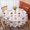 Football And Rugby, variant on Football and Basketball White Pattern Round Tablecloth 70"x70", Wrinkle Resistant Wipeable Table Cover for Kitchen Dining Room Picnic Patio and Party