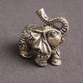 thumbnail image 4 of unbranded 2Ud En Latón Con Estatua De Elefante Para Vintage De Interior, 4 of 8