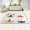 thumbnail image 2 of SKYSONIC 72x48in Halloween Unicorn Head Area Rug, Cute Non-Slip Floor Carpet for Indoor Living Dining Room and Bedroom Area, 2 of 7