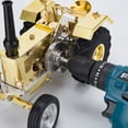 thumbnail image 6 of T16 1.6cc Mini Horizontal Air-Cooled Single Cylinder Gasoline Engine Roller Tractor Model with 3-Speed Transmission, 6 of 6