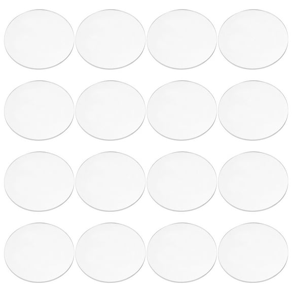 Raindrops 20pcs Round Acrylic Blanks Clear Circle Acrylic Sheets Round Acrylic Discs Acrylic Panel