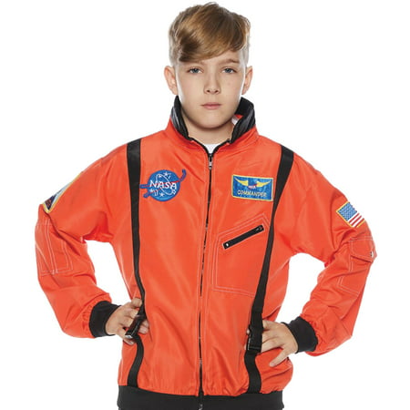Orange Astro Jacket Child Halloween Costume