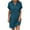 6-green dresses for women, variant on UPPADA Women's Summer Midi Dress Short Sleeve Ruffle Floral Print Sundress Deep V Neck High Waist Short Flowy Maxi Dress Casual Holiday Dresses Sundress,Fitted Dresses Women Blue,L