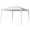 Three Sides, variant on Kepooman 3 x 3m Portable Home Use Waterproof Canopy, Outdoor Sun Shelter with Two Doors & Spiral Tubes for Party/ Exhibition/ Picnic, White, Four Sides