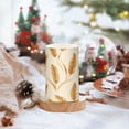 thumbnail image 2 of Yayeee Flameless Candles with Remote Flickering Battery Operated Multi Color Changing, Wheat Ears Pattern, 2 of 7
