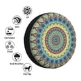 thumbnail image 5 of Balery Round Mandala1tire Cover Waterproof Dust-Proof, Universal Spare Wheel Tire Cover For Trailer, Rv, Suv Truck And Vehicle Camper Accessories-16 Inch, 5 of 9