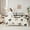 Wheat C, variant on Feelyou Leopard Print Initial U Comforter Set 7pcs, Black Bowknot Queen Bedding Sets