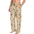 thumbnail image 6 of Naloa Happy Summer With Gnome Pajama Pants Men, PJ Bottoms, Sleep & Lounge Pants-Small, 6 of 6