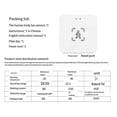 thumbnail image 3 of Wifi Human Presence Motion Sensor Radar Light Sensor Two-In-One Tuya Smart Life Home Automation, 3 of 5