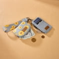 thumbnail image 6 of Wrangler KeyChain Wristlet Wallets for Women Sunflower Floral Dual Pouch Wristlet Western Credit Card Holder Wallet with Zipper Pocket, Jean, 6 of 7
