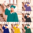 thumbnail image 1 of Matte Graduation Cap and Gown 2026 Set with Tassel for High School & College 10 Colors, 1 of 9