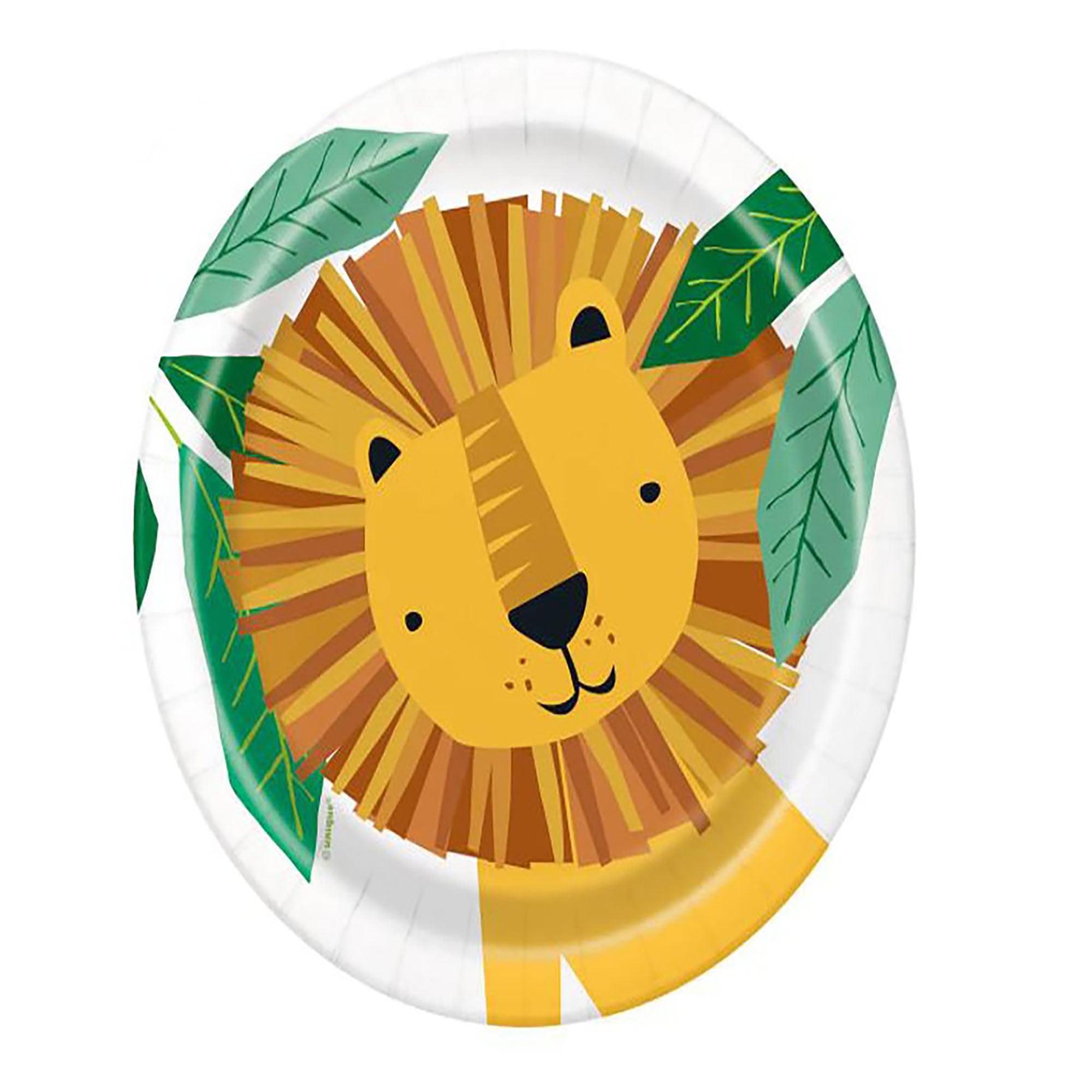 Jungle 'Animal Safari' Small Paper Plates (8ct)