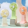 thumbnail image 2 of XGFHYJEH Hand Held Fan, Mini Fan Handheld, Hand Held Fan Rechargeable, Portable Folding Hand Held Cooling Fan, 2 of 7