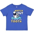 thumbnail image 3 of Inktastic Watch out I've Got My First Tooth Boys or Girls Baby T-Shirt, 3 of 5