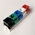 thumbnail image 5 of Qisuw 5Pcs CAT6 Network Module Information Socket RJ45 8P8C Connector Adapter Keystone Jack Standard, 5 of 14