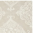 thumbnail image 5 of SAFAVIEH Glamour Georgene Damask Runner Rug, Beige/Ivory, 2'3" x 8', 5 of 6