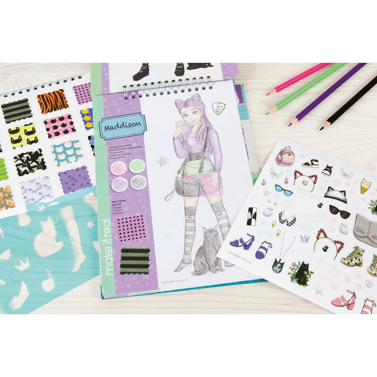 Mr. Pen- Fashion Sketchbook Kit, Fashion Design Sketchbook, Kids Fashion Design Kit, Fashion Designer Kits for Girls, Fashion Design Book, Kids