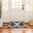 thumbnail image 5 of Ryvnso Watercolor Patterns Door Mats Outdoor Indoor Entrance Low Profile Floor Rugs 32"x20" Carpet, 5 of 8