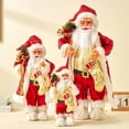 thumbnail image 2 of Muñeco de Papá Noel grande de 60 cm, decoración navideña, decoración de la habitación del hogar para Año Nuevo, regalo para niños, adornos para árbol de Navidad 2023, 2 of 5