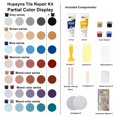 thumbnail image 2 of Kit de reparación Hupeyna para bañera, azulejos y ducha (combinación de colores), 2 of 7