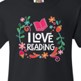 thumbnail image 4 of Inktastic Book Club I Love Reading Youth T-Shirt, 4 of 5