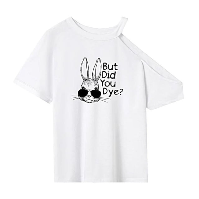 Camiseta de cuello redondo para mujer, camisetas modernas de verano para uso diario, desplazamientos, playa. M