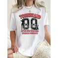 thumbnail image 2 of T-shirt Graphique Mode Femme Cocotier Courage - Col Rond Manches Courtes, Mélange Polyester Extensible, Lavable en Machine - Parfait pour l'Été, 2 of 8