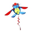 thumbnail image 4 of Cometa de tortuga, cometa de juguete para exteriores, línea de 98 pies, asa incluida, ideal para vacaciones, para niños de 8 a 12 años, juego al, 4 of 8