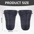 thumbnail image 7 of 1 Pair Warm Fleece Pram Hand Muff, Waterproof Windproof Stroller Mittens Washable for Pushchairs & Bicycles(1Pcs, B), 7 of 7