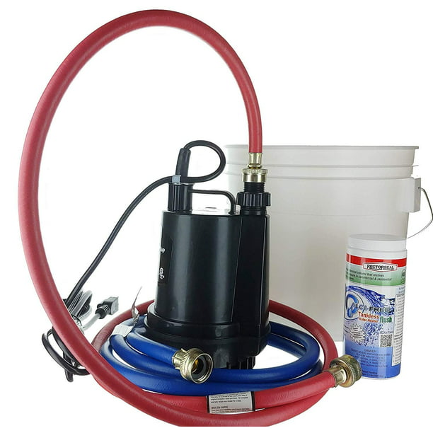 Kelaro Tankless Water Heater Flushing Kit with Rectorseal