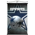 thumbnail image 3 of NFL Dallas Cowboys - Helmet 16 Wall Poster with Magnetic Frame, 22.375" x 34", 3 of 5