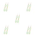 thumbnail image 2 of Sonducket 1 par de pendientes colgantes en forma de gota de agua, accesorios de joyería, regalos femeninos, pendientes de aleación para mujeres Type2 NO2, 2 of 6
