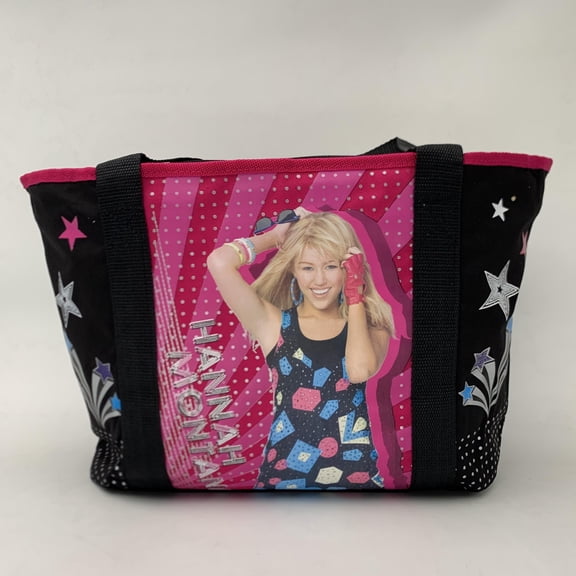 HANNAH MONTANA Canvas Tote Bag, School Book Bag fit Laptop Case Limit Edition 377488