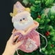 thumbnail image 5 of pstuiky Juguete interactivo para perros peluche resistente a los golpes con forma de pingüino de Papá Noel ideal para festivales., 5 of 6