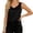 A-Black299, variant on Women's Relaxed Sleeveless V-Neck Cami Chic Dressy Casual Office Date Night Blouse
