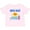 AD-Pink, variant on Myrtle Beach Vacation Time Girls Baby T-Shirt