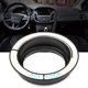 thumbnail image 4 of Anillo de interruptor de encendido luminoso para coche, embellecedor de cubierta de agujero de llave circular para Ford Focus 2005-2018, color negro, 4 of 5