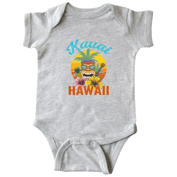 INKtastic - Kauai Hawaii Vacation Tiki Infant Creeper - Walmart.com ...
