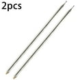 thumbnail image 1 of 2 Pcs 5.6M 201 Tige de Traction en Acier Inoxydable pour Antenne Fouet Hf Radio Positive V, 1 of 10
