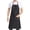 Black, variant on Denim Apron Blue Large Bib Baking Cooking Work Apron for Men Women Chef Carpenter Bartender Gardener