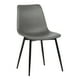 thumbnail image 1 of Silla Armen Living Monte Mid Century de piel sintética gris antracita, 1 of 9