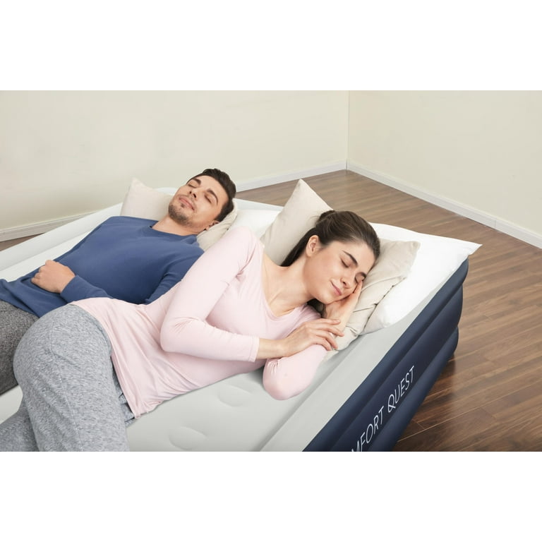 Comfort Quest 5 In 1 Portable Inflatable Double Air Sofa Bed Mattress With Pump