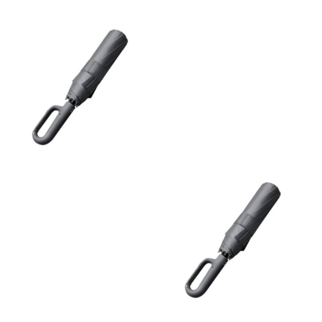 Bearachild Paraguas automático portátil con hebilla de anillo de 125CM, 10 paraguas de doble hueso para hombre, paraguas plegable con cierre Type4 NO4