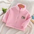 thumbnail image 2 of Girls Jackets Size 8-10 Butterfly Functional Kids' Jackets for Casual Exploration Roomy Jackets with Drawstring Hoods for Children Y2k Soft Skin-Friendly Jackets z11-Pink, 90, 2 of 4