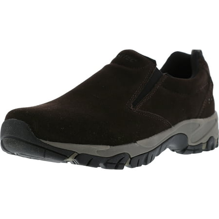 Hi-Tec Men's Altitude Moc Suede Dark Chocolate Ankle-High Hiking Shoe ...