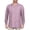 Lilac, variant on J. METHOD Men's Long Sleeve Cuban Guayabera Shirt Short Sleeve Button Down Classic Embroidered 4 Pockets Casual Top NEMT118 Black S