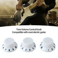 thumbnail image 3 of 3PCS Electric Guitar Knobs,Guitar Knobs Speed Control Knob For Guitar Bass Musical Instrument Parts, 3 of 8